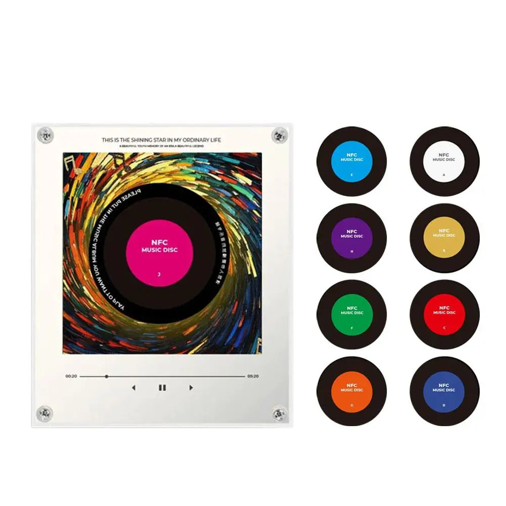 AuraSpin Custom NFC Music Frame