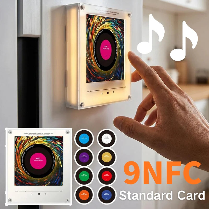 AuraSpin Custom NFC Music Frame