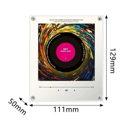 AuraSpin Custom NFC Music Frame